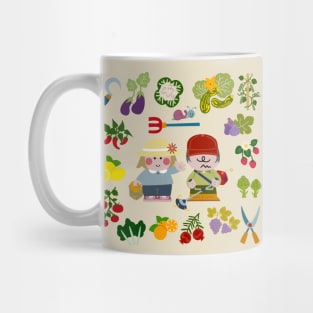 Working On The Vegetable Garden Mug